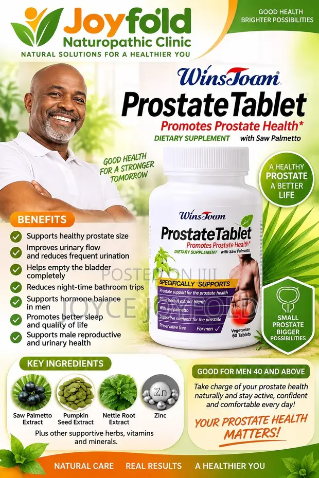Wins Town Prostate Tablet - Supports Urinary Flow - 1