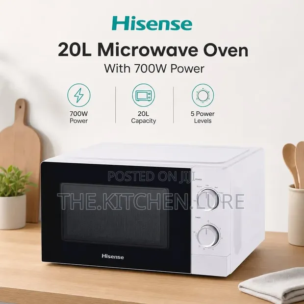 Hisense 20L Manual Microwave Oven - Fari - 1