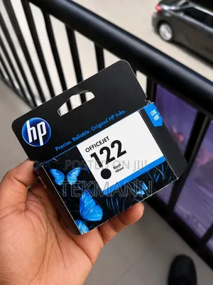 HP 122 Black Ink Cartridge - Original HP OfficeJet
