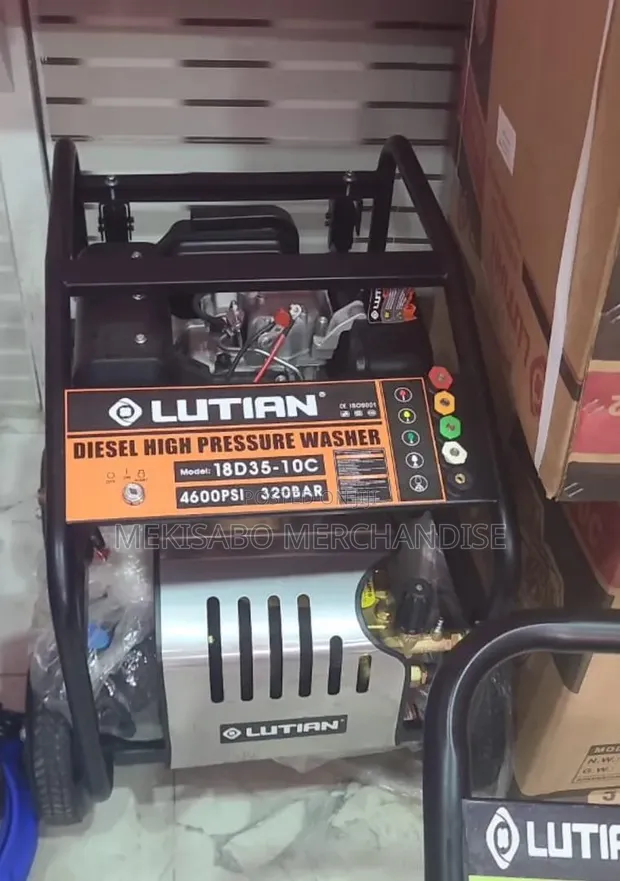 Lutian High Pressure Washer 4600 PSI Diesel Engine - 1