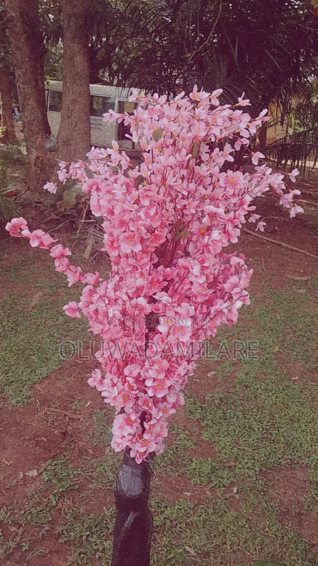 Artificial Flowers with Design Pot - 1