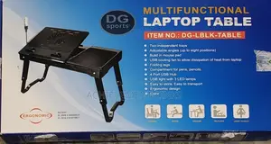 Multifunctional Laptop Table with Cooling Fan