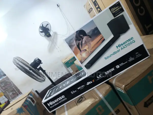 Hisense 500W 3.1CH Soundbar with Wireless Subwoofer - 1