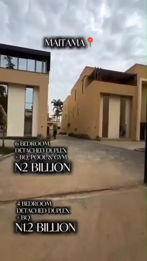 Furnished 6-Bedroom Duplex with BQ, Pool & Gym in Maitama - 1