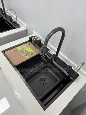 Luxury 5-Bowl Kitchen Sink with Tap & Accessories