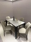 Home Interiors Square Dining Set (4 Seater) - 1