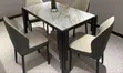Home Interiors Square Dining Set (4 Seater) - 2