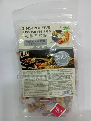 Ginseng Five Treasure Tea don Lafiyar Koda & Daidaita Hormone