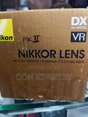 Nikon 18-200mm f/3.5-5.6G ED VR II Zoom Lens