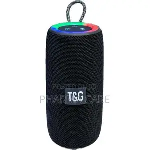 T&G TG431 Cylindrical Waterproof Bluetooth Speaker with RGB LED