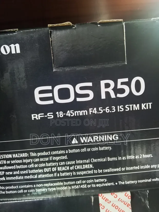 Canon EOS R50 Mirrorless Camera Body - 1