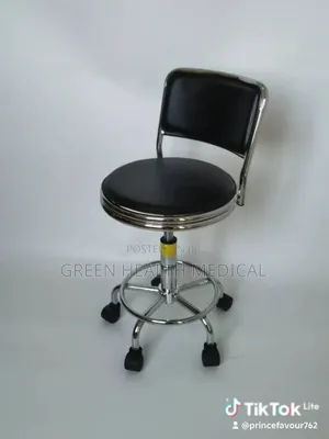 Sodium Stool with Backrest - Hospital Grade