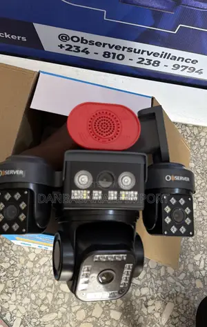 Observer 4 Lens AOV Solar PTZ Camera