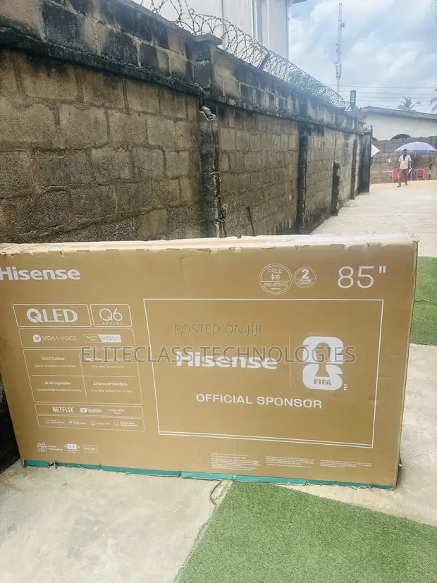 85 Inch Hisense QLED Smart TV - 1