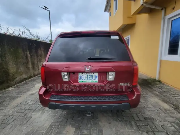Honda Pilot 2004 Red - 1
