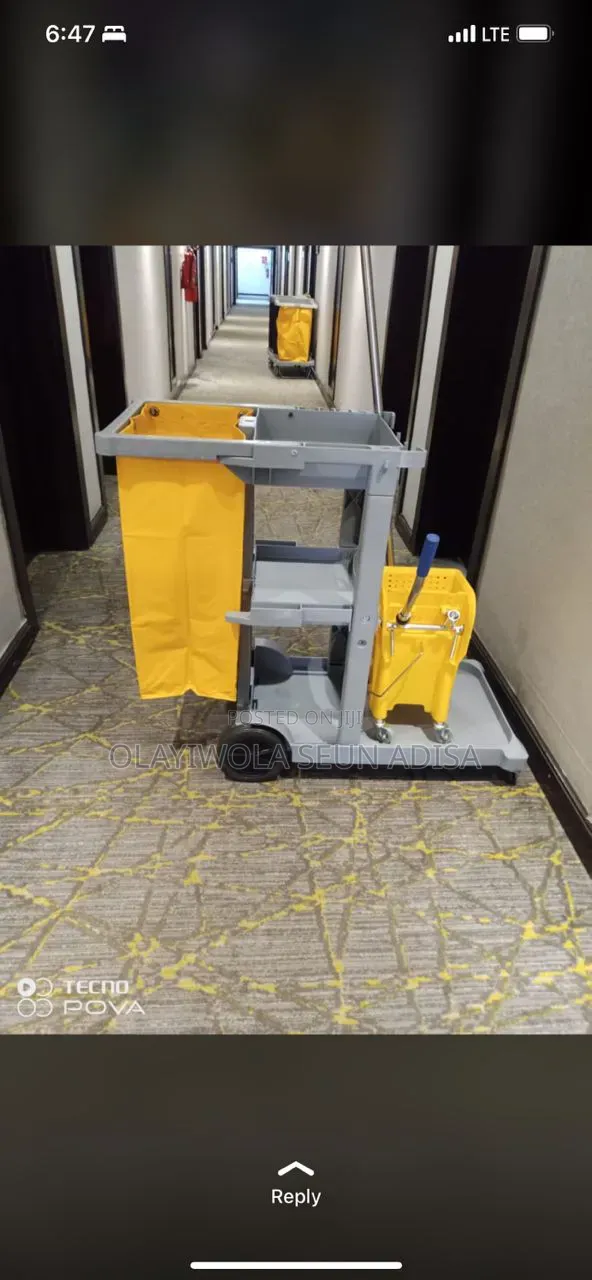 Sabon Cleaning Trolley da Kwarya - 1