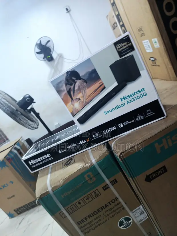 Hisense 500W 3.1CH Soundbar da Wireless Subwoofer - 1