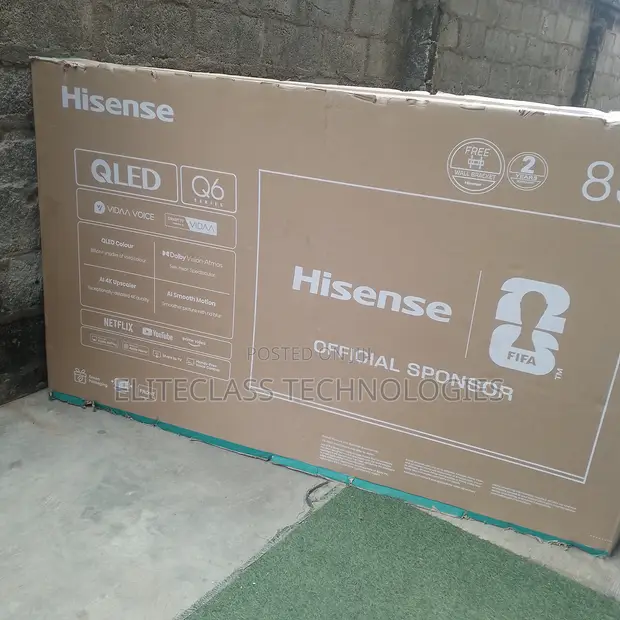 Hisense 85-Inch QLED Smart TV - 1