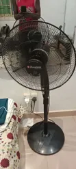 Binatone Standing Fan - Black - 1