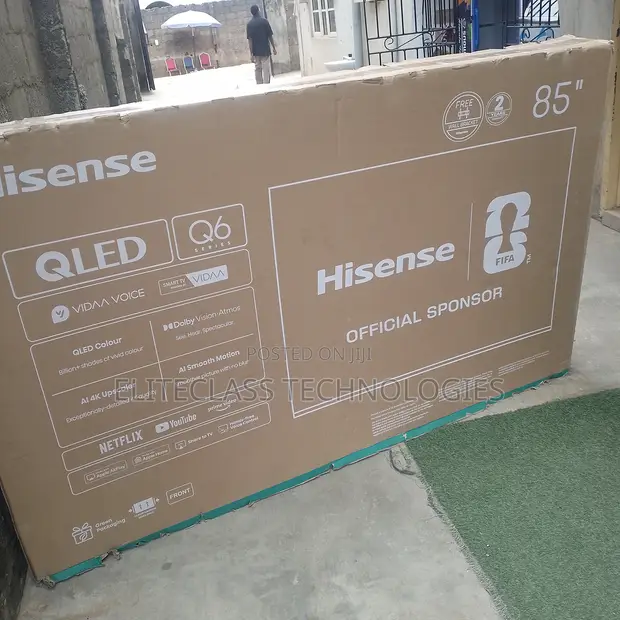 Hisense 85-inch QLED Smart TV - 1