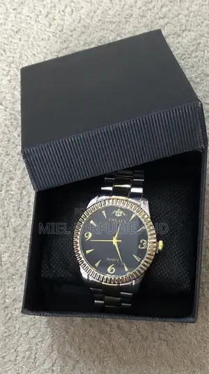 Greatly Chain Watch - Bakin Karfe, Mai Hana Ruwa