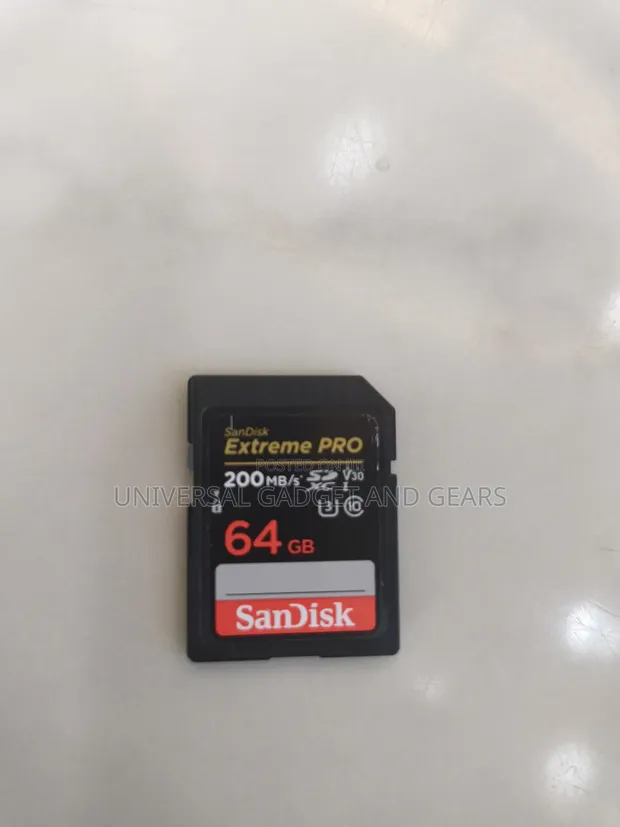 SanDisk Extreme Pro SD Card 64GB - 1
