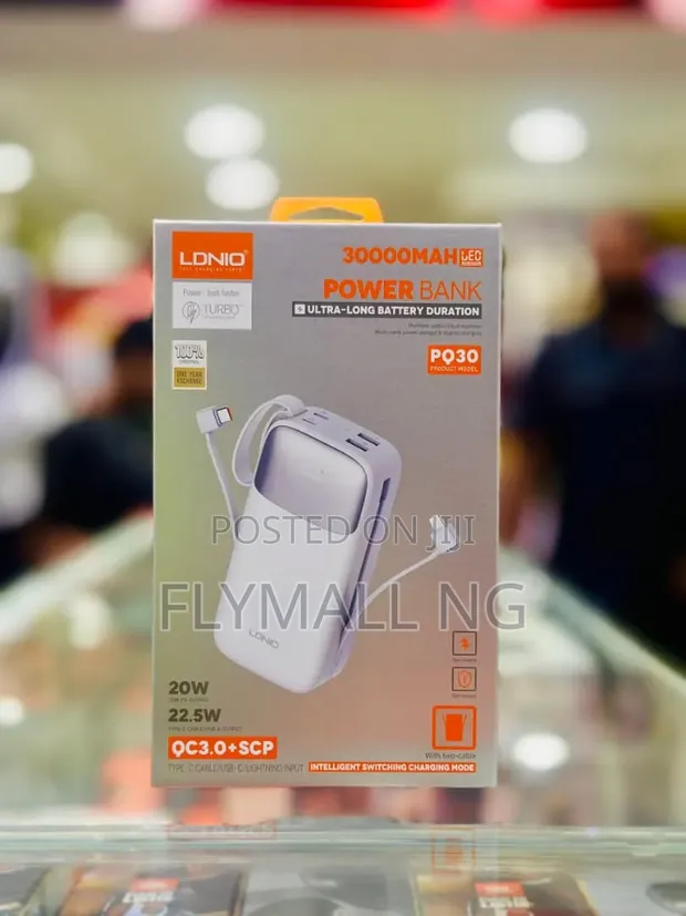 LDNIO PQ30 30000mAh Power Bank - 1