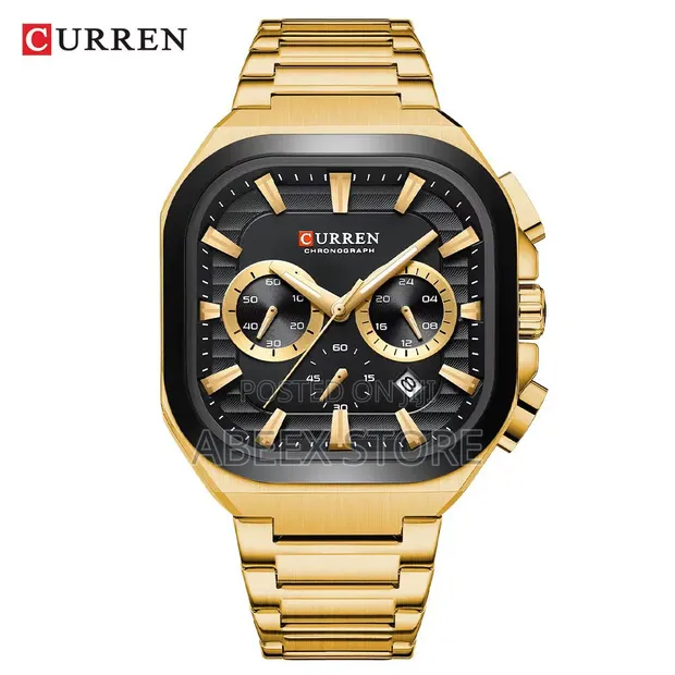 Curren Chronograph Agogo - Sabon Abu - 1