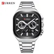 Curren Chronograph Agogo - Sabon Abu - 2