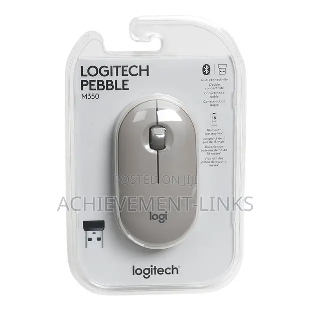 Logitech M350 Pebble Bluetooth Wireless Mouse - 1