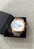 Poersi Leather Watch - Gold Stainless Steel - 2