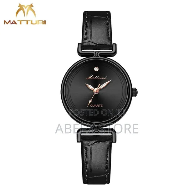 Matturi Leather Watch - Brand New - 1