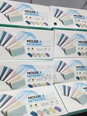 Rechargeable Wireless Bluetooth Mouse and Keyboard Kit