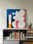 Minimalist Swirly Yarn Wall Art | Zane Na Zamani Na Bedroom - 2