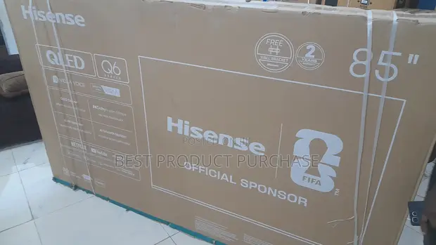 Hisense 85-Inch QLED 4K Smart TV (85Q6Q) - 1