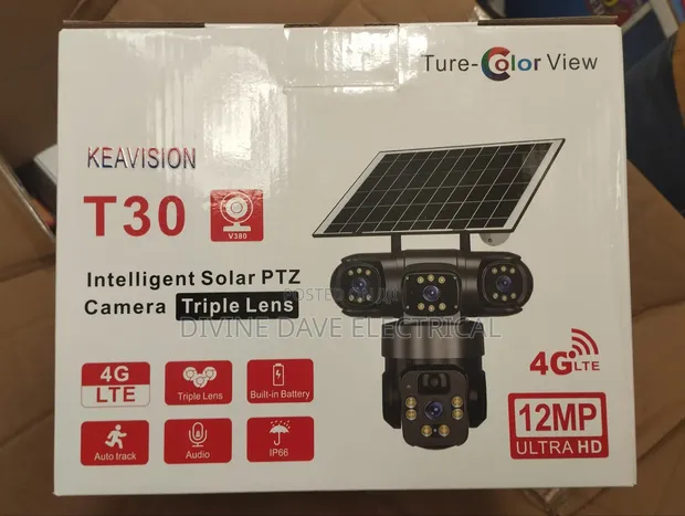 PTZ Solar Camera Mai Sensar Na Motsi - 1