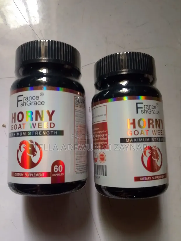 Horny Goat Weed Capsule Blend with Yohimbe, Maca, Ginseng - 1