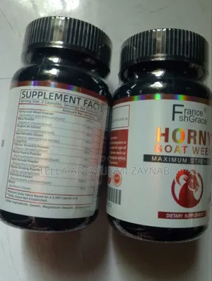 Horny Goat Weed Capsule Blend with Yohimbe, Maca, Ginseng