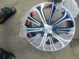 16-inch Toyota Corolla Rims - Black & Stainless with Red Accents - 1