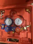 AC Manifold Gauge Set - 2-Valve Refrigeration Charging Kit - 2