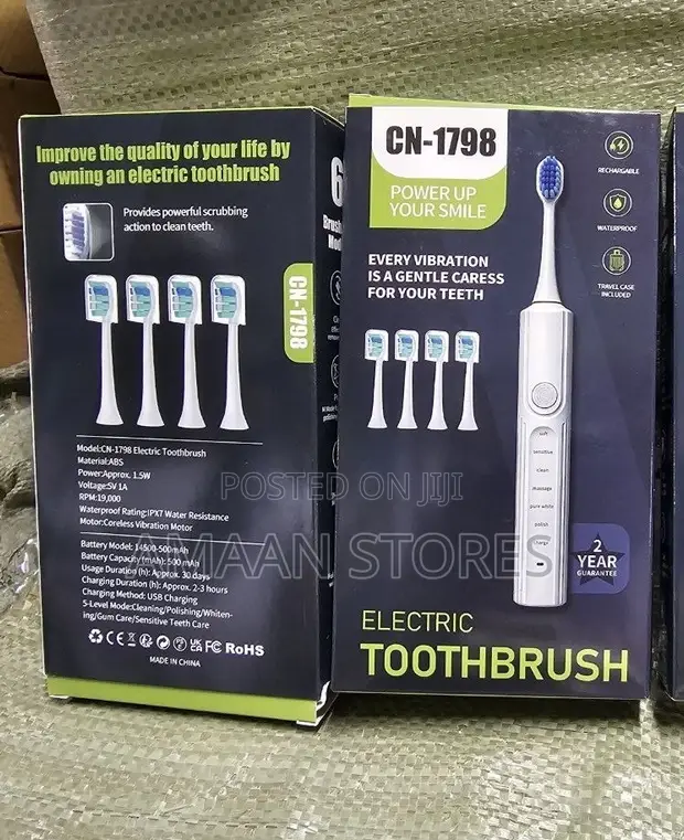 CN-1798 Rechargeable Electric Toothbrush - 1