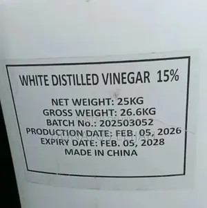 White Vinegar - Food & Industrial Grade