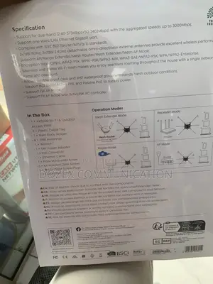 Wavlink AX3000 HD9S Outdoor Access Point