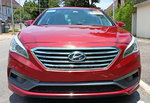Hyundai Sonata Sport 2015 Red - 1