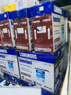 Brand New Luminous 220Ah Tall Tubular Battery