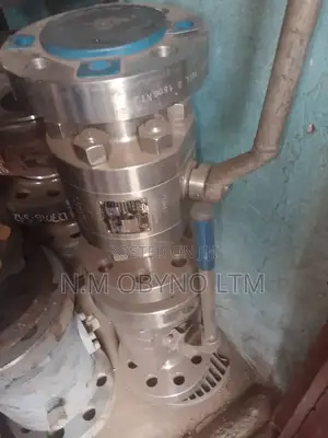 2 x 15" Bakin Karfe Ball Valve