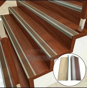 Aluminum Anti-Slip Stair Nosing Profile - 2.4m