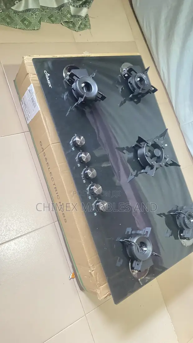 Chimex 5-Burner Flip-Up Built-In Gas Hob - 1