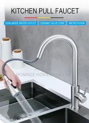 Ideal Antirust Pull-Out Sink Mixer Tap