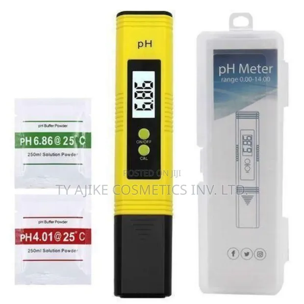 Brand New PH Meter with Free Buffer Powders - 1